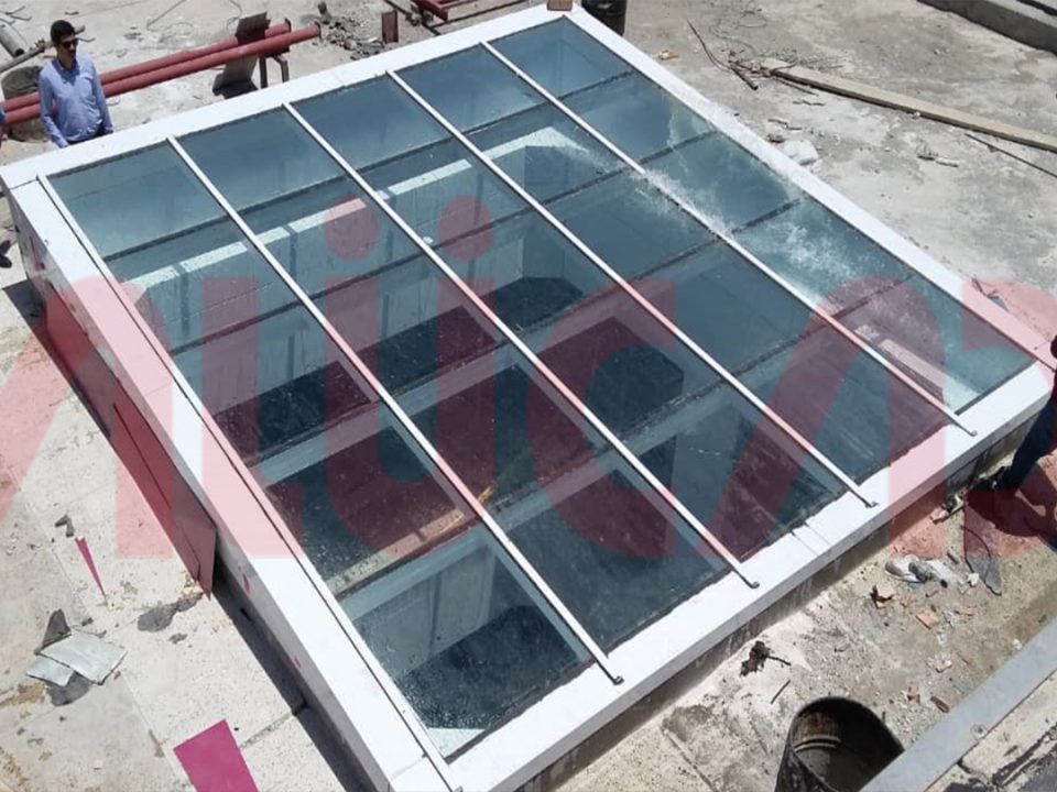 پروژه سقف شیشه ای تره بار