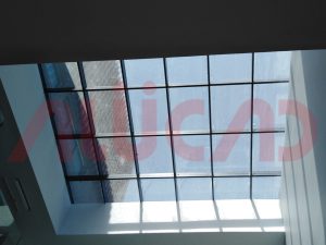 پروژه سقف شیشه ای فناپ